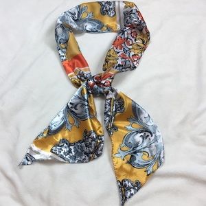 Floral Print Head / Neck Scarf
